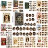 Christmas Pug Cat Horse Corgi Series Acrylic Advent Calendar With 24 Animal Figurines For Festive Decor