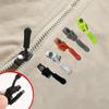 5PCS Zipper Repair Replacement Universal Instant Zipper Repair Zippers Sliding Teeth Rescue Zippers Head