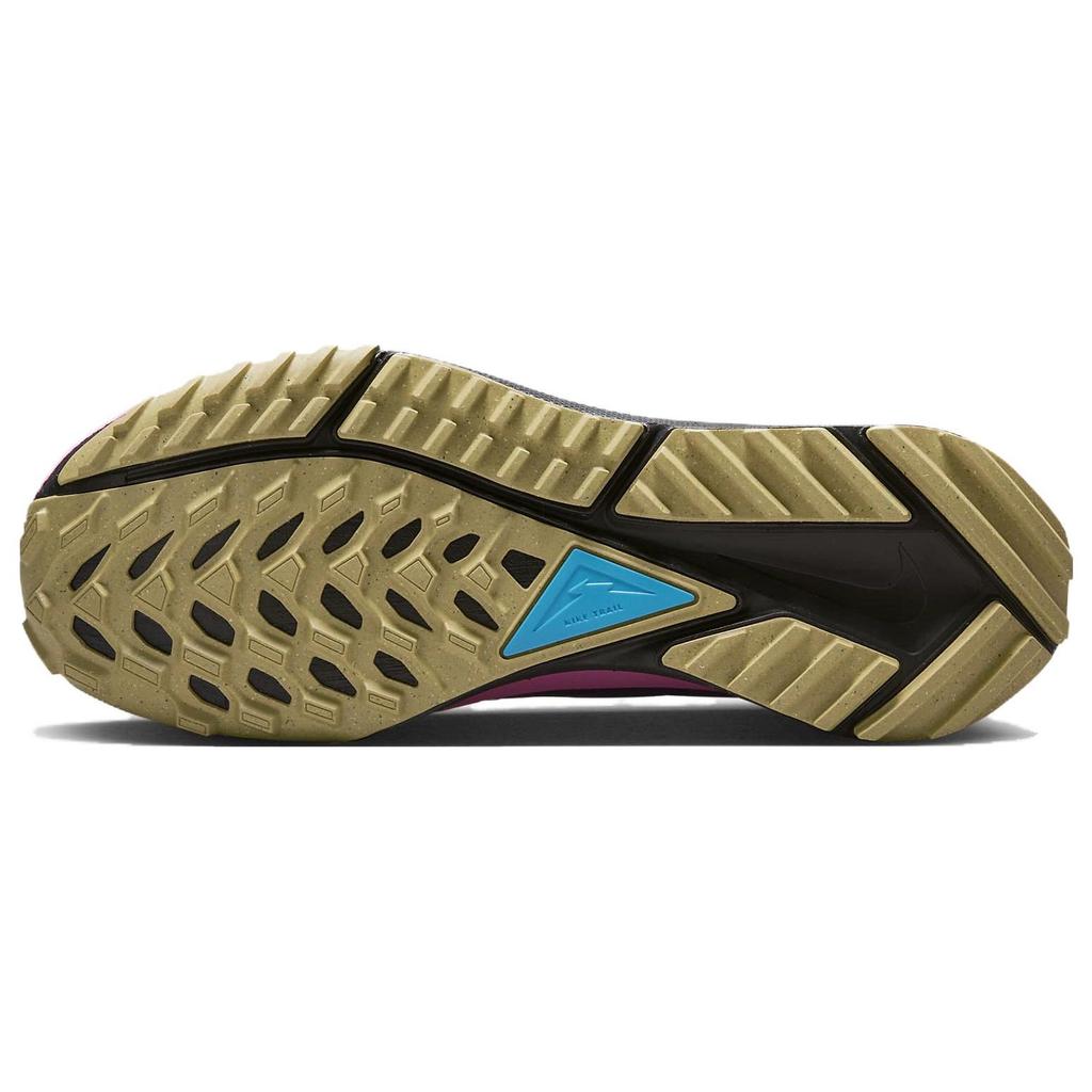 Nike React Pegasus Trail 4 GORE-TEX Rosewood Dark Smoke Grey Blue Lightning Pink Spell Women's Trail Running Shoes FD0875-600