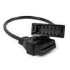 Для G-M 12-контактный OBDII OBD2 Адаптер-кабель диагностического разъема для автомобилей 12-контактный на 16-контактный кабель для автомобилей GM Кабели для автосканеров
