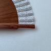 Used [Beautiful Condition] LOEWE Fan, Anagram Logo, Wooden, Made in Spain