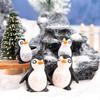 Micro Landscape Decoration Penguin Animal Resin Doll Desktop Car Cute Decorative Arts and Crafts Diy Material Accessories