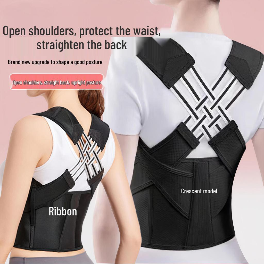 Unisex Posture Corrector: Anti-Humpback Invisible Back Support Belt for Improved Posture & Chest Support