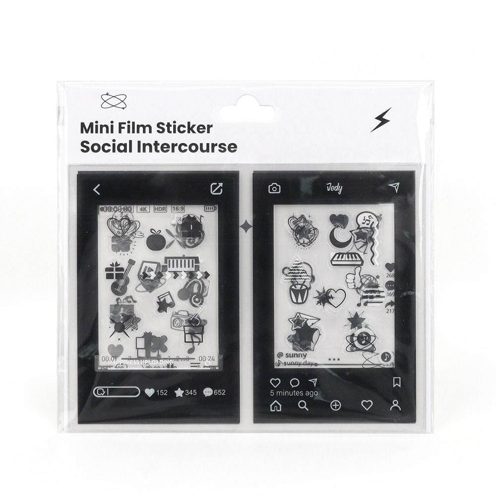 10 шт./набор Наклейка-фоторамка 3 дюйма для моментальной камеры ПЭТ Декоративные наклейки для Fujifilm/Polaroid