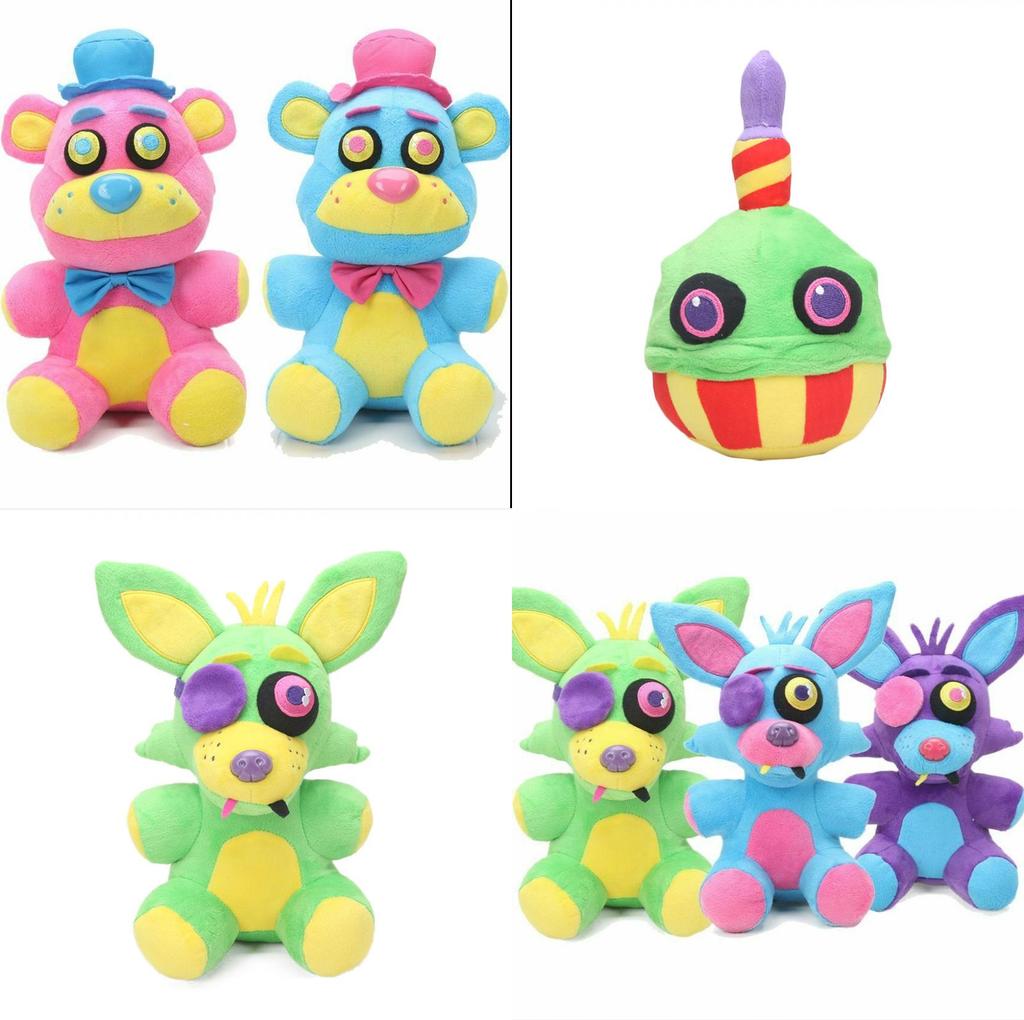 Великолепная 7-дюймовая синяя плюшевая кукла Fnaf, детская игрушка, подарок