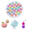 Colorful Fidget Toys Set Featuring Infinity Cube And Simple Dimple Stress Relief Tools