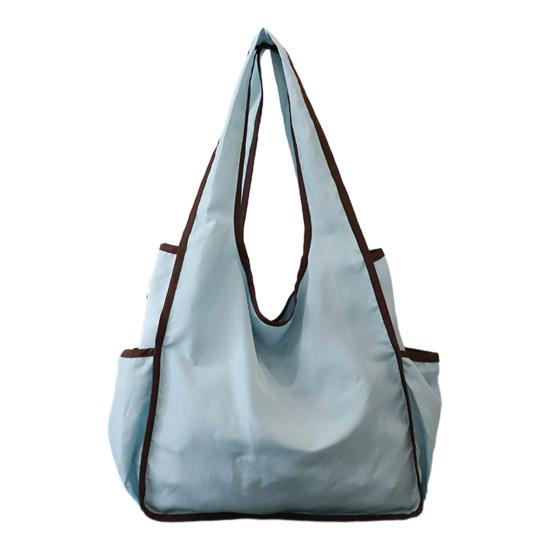 Сумка для покупок Нейлон высокой плотности Легкая Водонепроницаемая Складная Большая вместимость Сумка-тоут для покупок Дорожная сумка для покупок