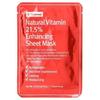От Wishtrend Natural Vitamin 21.5% Enhancing Beauty Sheet Mask (1 упаковка 23 мл (0,81 жидких унций)), 1 шт., 1 шт.