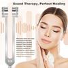 Tuning Fork Set 128hz/528hz Aluminum Alloy Sensory Tuning Fork with Hammer Yoga Meditation Instrument for Healing Chakra Sound Therapy