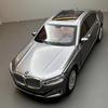 1/24 BMW 760Li Компьютерный настольный орнамент Литой металлический автомобиль Модель Детские игрушки Бутик Украшения Подходит для подростков Подарок