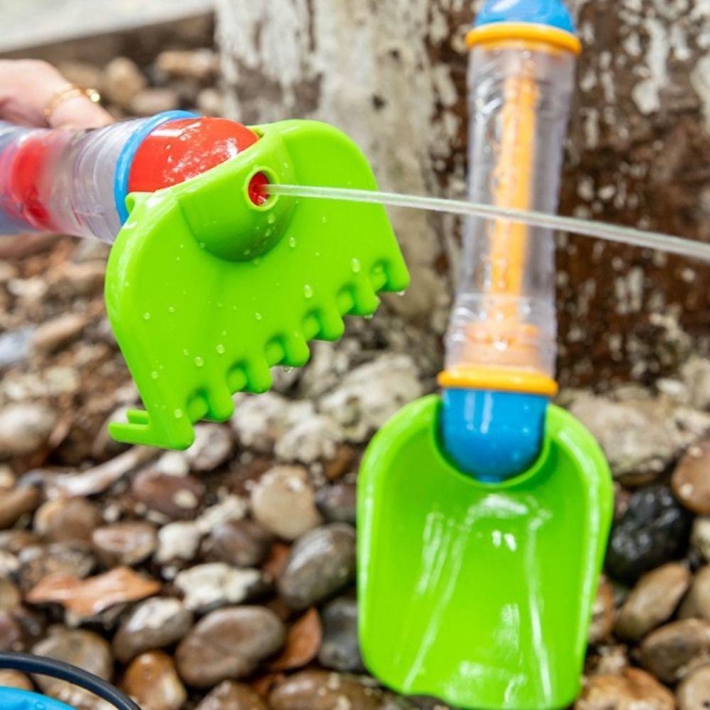 Plastics Water Spray Toys Rakes Pulling Type Sprinkler Toy Water Fights Beach Toys  Songkran