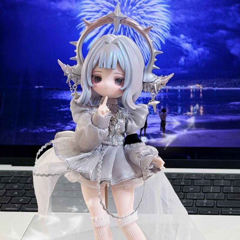 Luluelf Второе Поколение Ограниченная Карточка с Подвеской 8-Точечная BJD Фигурка Действия ПВХ Материал Оригинальная В Наличии