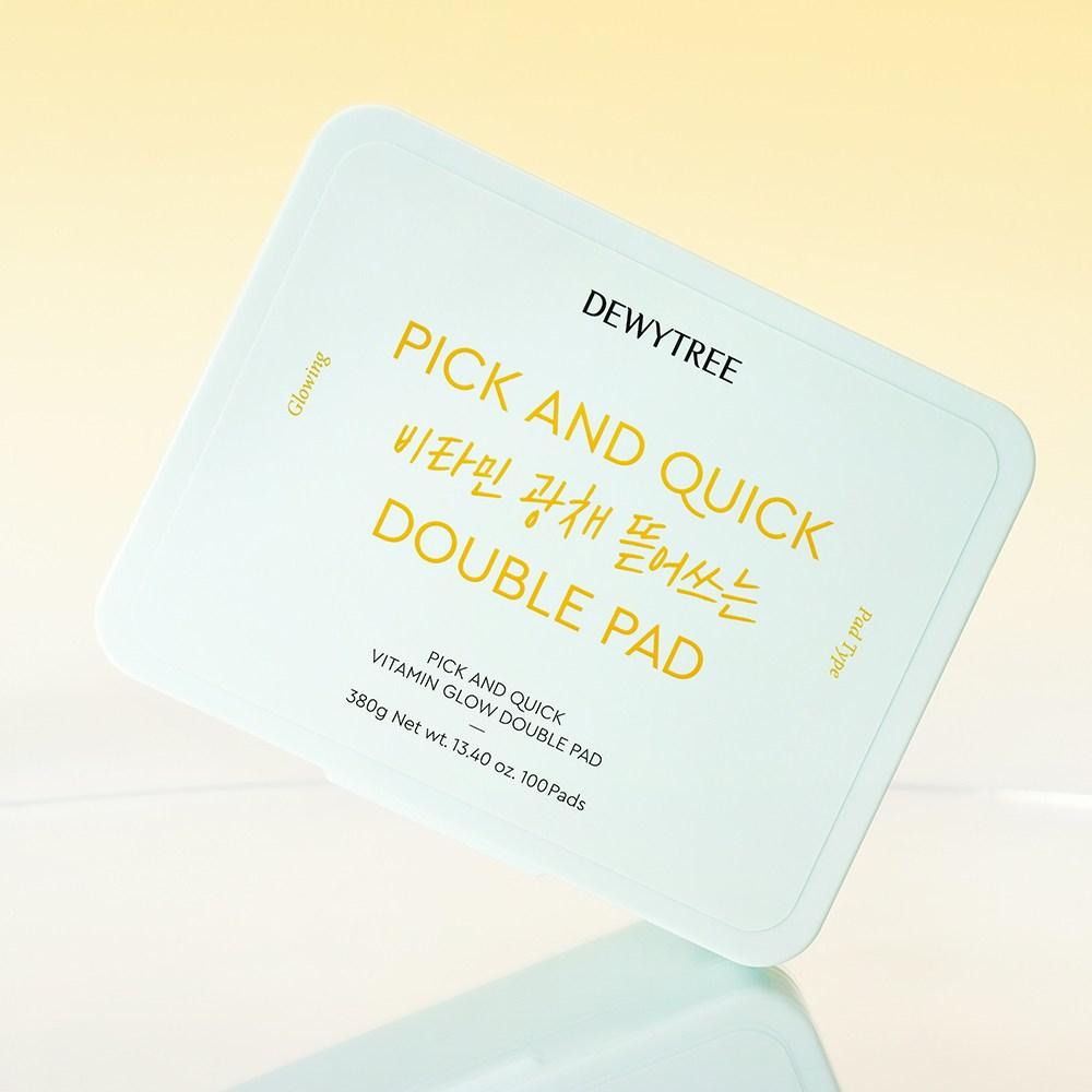 DEWYTREE Pick&Quick Vitamin Glowing Double Pad 380 г, 100 шт., 2 шт.