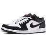 Jordan Air Jordan 1 Leather Slip Resistant Abrasion Resistant Coverage Low top Vintage Basketball Shoes Unisex HF3148-106(Team-SBOX)