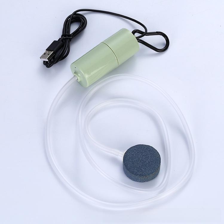Ultra-Silent USB Portable Oxygen Pump for Fish Tanks and Aquariums