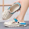 Summer Men Clogs Non-slip Thick-soled Casual Shoes Outerwear Beach Soft-soled Baotou Slippers Men's Slippers Sandals