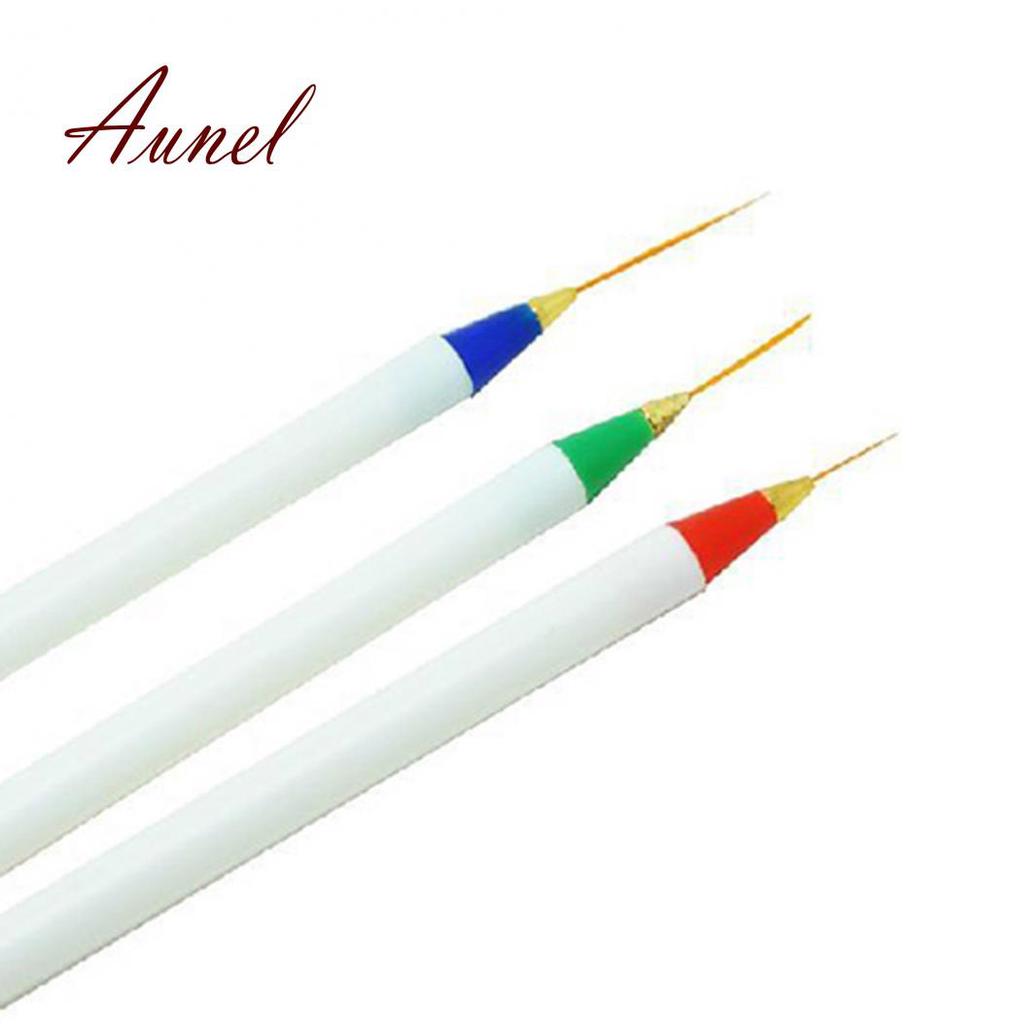 Vogue 3 шт./компл., тонкий лайнер для дизайна ногтей, декор, живопись, рисунок, кисть для ручки «сделай сам»