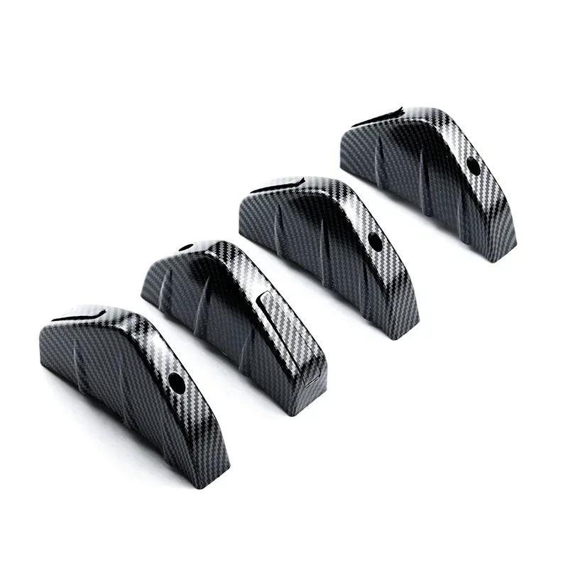 New 4PCS New Fashion Arrival Universal Car Rear Bumper Diffuser Car Back Bumper Spoiler Splitter Car-Styling Car Accessories