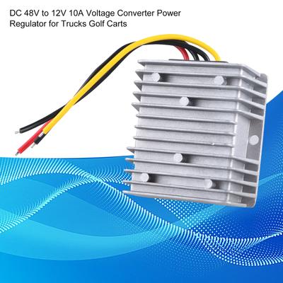 Компактный понижающий преобразователь DC20V-60V в 12V20A Эффективный регулятор напряжения для телекоммуникаций и гольф-каров