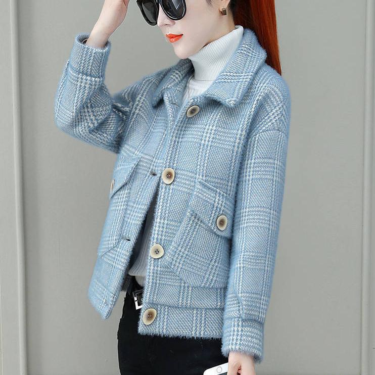 Утолщенные шубы из искусственной норки, женские универсальные теплые куртки в корейском стиле, большие размеры, осенние и зимние толстые короткие пальто