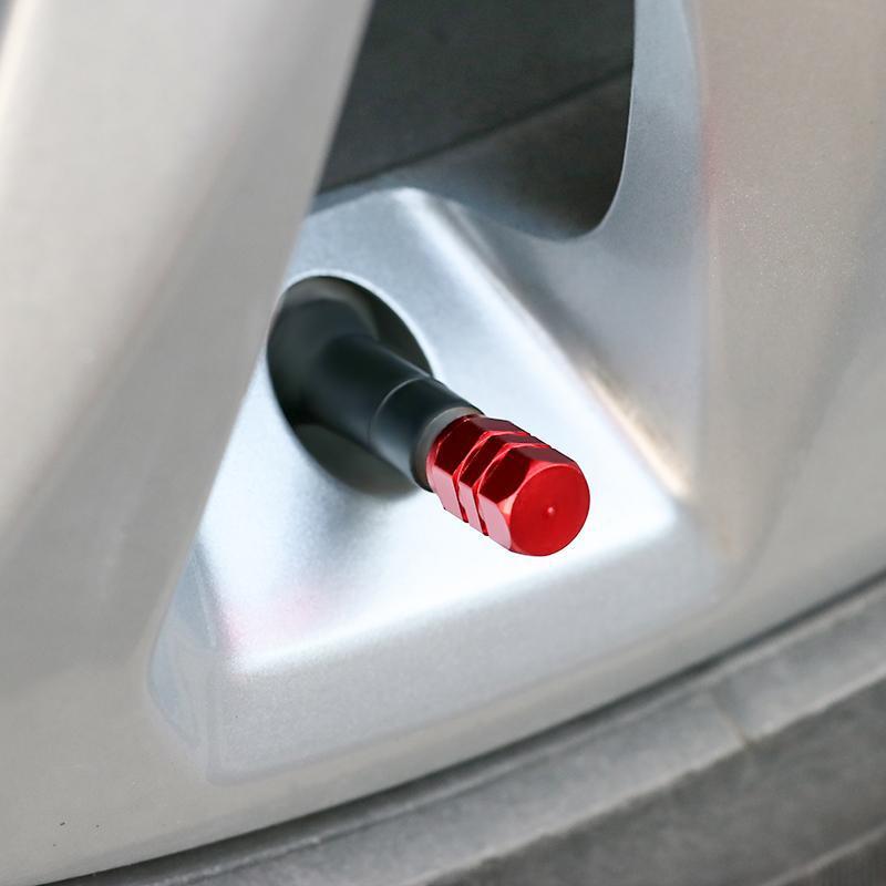 Car Wheel Tire Valve Stems Caps Aluminum Tyre Rim Stem Covers Airdust Waterproof for BMW Auto Moto Car Accessories Tool