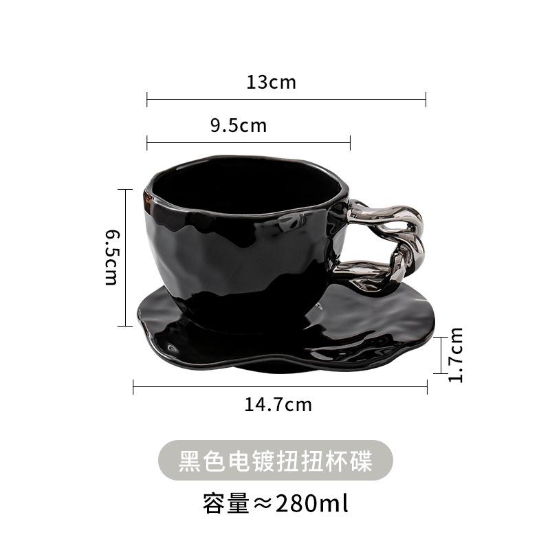 Керамические кофейные чашки и тарелки, наборы Чашки для послеобеденного чая, чашки для воды, кружки для чая, чашки для завтрака, тарелки для димсамов, кофейные кружки, молочные кружки