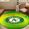 Oakland Team Round mat, Anti-slip Circle Carpet Chair rug For livingroom,Bedroom, doormat home decor Gift Christmas Gifts