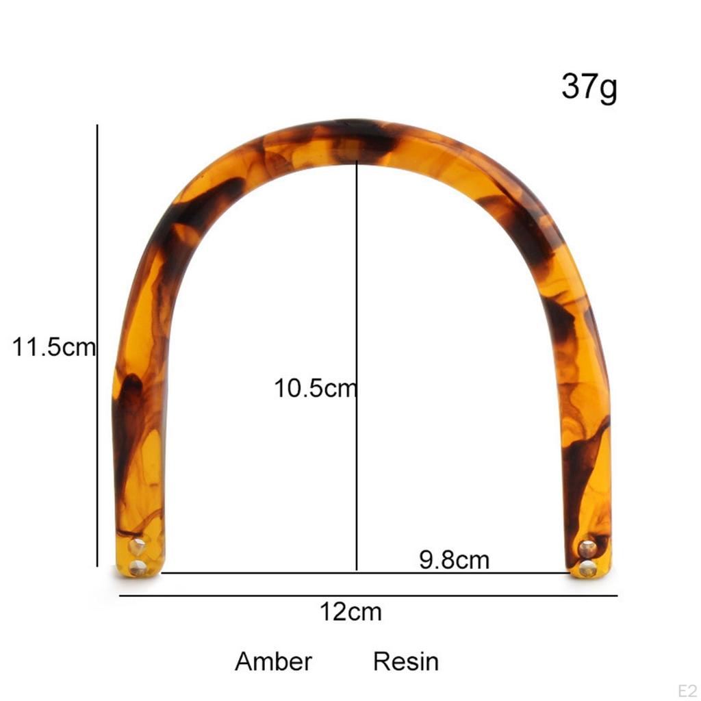 Bag Handle Ladies Stylish Detachable Sturdy Handcraft Practical Semicircular for Tote Handbag Beach