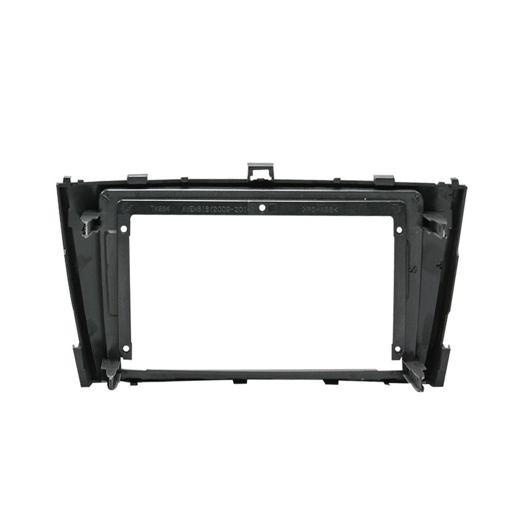 1/2Din Car DVD Frame Audio FittingAdaptor Dash Trim Kits Facia Panel 9inchFor Toyota Avensis T27 2008-2015Double DinRadio Player