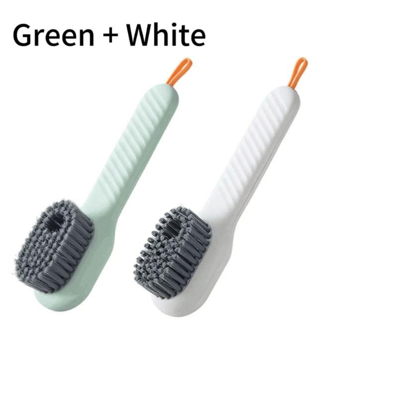 Fashion Multifunction Shoe Brush Soft Bristled Liquid Filled Up Wash Shoe Cleaning House Accessories Clean Kitchen Tools