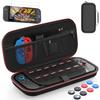 Storage Case for the 2025 Switch 2 Includes Tempered Film and Handle EVA Hard Large and Fits the and Black (7.9-inch Screen), Cap, Shell, Capacity,
