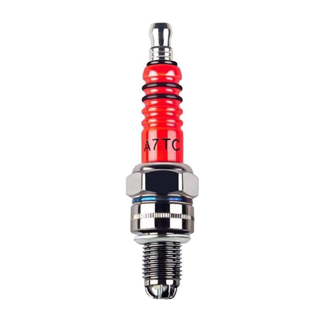 Racing 3 Electrode Spark Plug A7tc for 50cc 110cc 125cc 150cc Atv Scooter Dirt Bike Go Kart