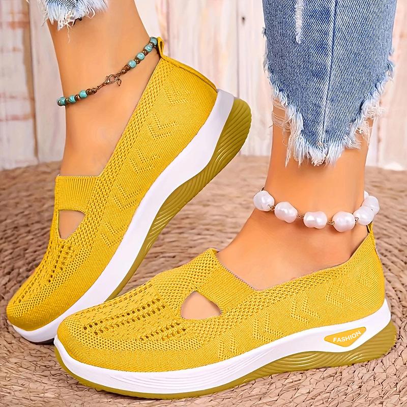 Women's Summer New Casual Shoes, Soft Soled Breathable Fashionable Mom's Shoes Sports Shoes for Women