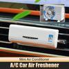 Portable Car Air Freshener Mini Solar Car Perfume Air Conditioner Decoration Aroma Diffuser Perfume Auto Interior Accessories