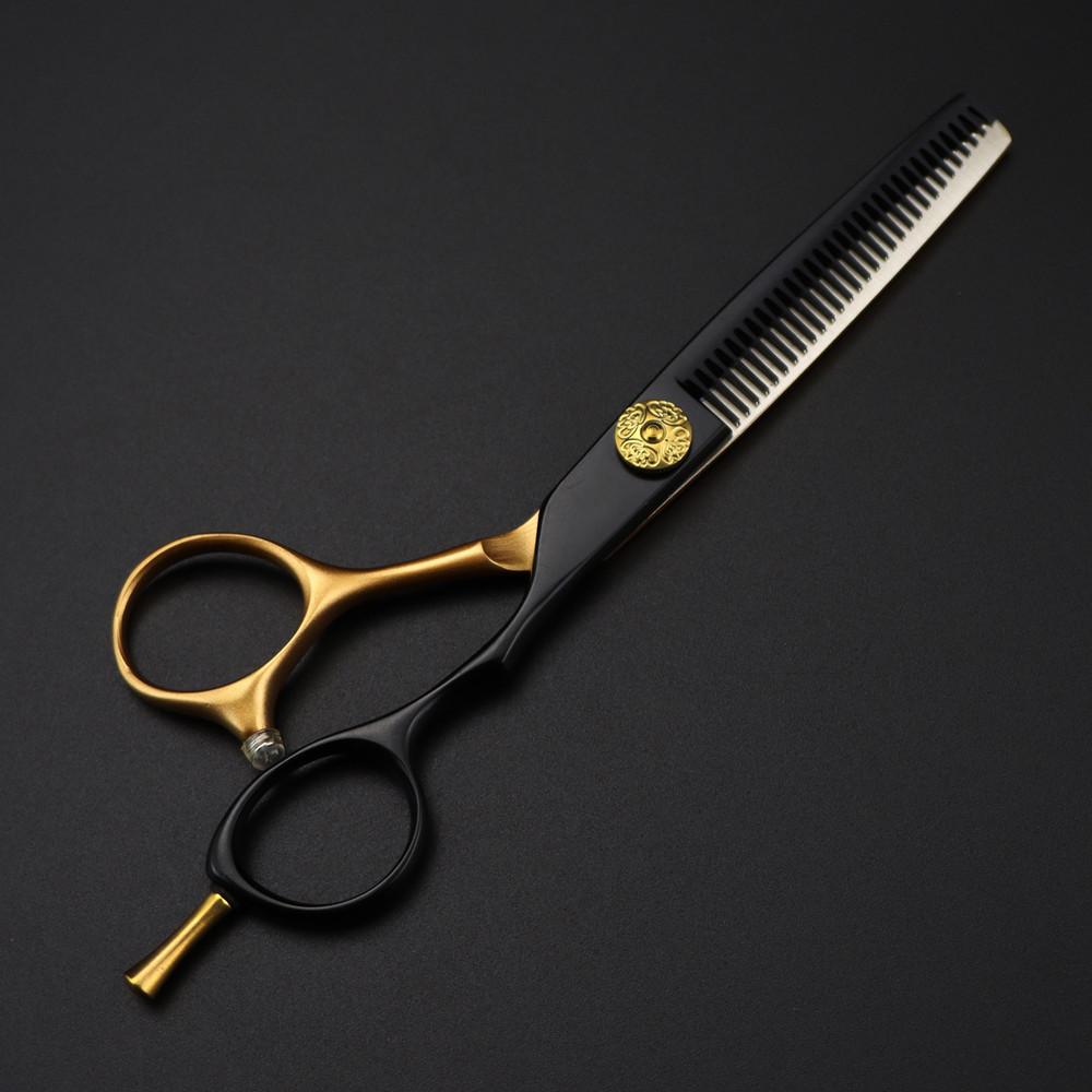 Сталь 6 дюймов розовое золото ножницы для стрижки волос стрижка филировочные парикмахерские ножницы инструменты парикмахерские ножницы