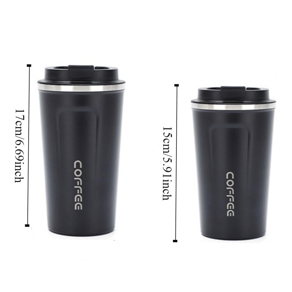 380/510ML Coffee Vacuum Flask Stainless Steel Coffee Thermos Mug Travel Thermal Cup Coffee Tea