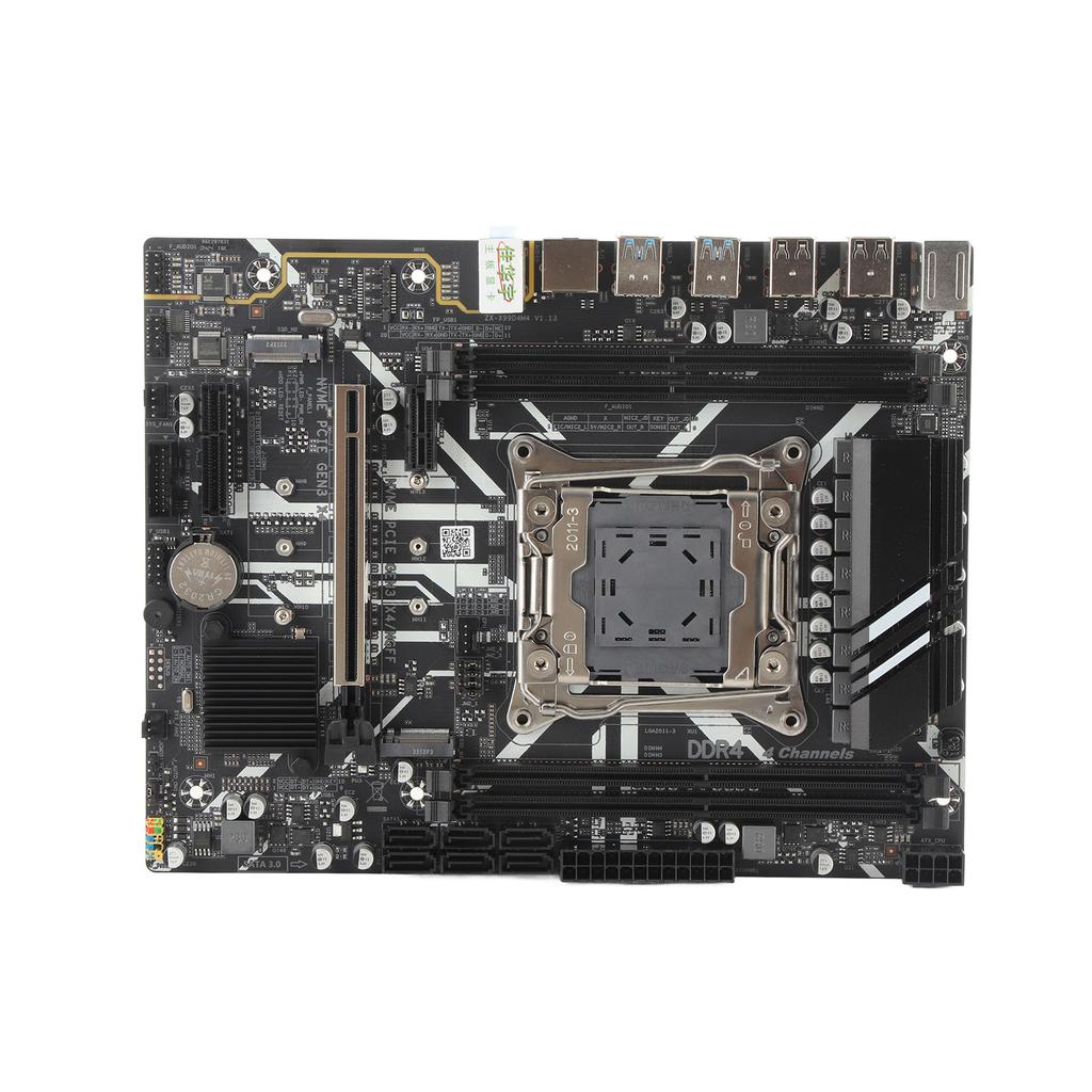Материнская плата X99 Двухканальная DDR4 8-фазная система питания Интегрированный чип LGA 2011-3 Материнская плата компьютера для настольного ПК