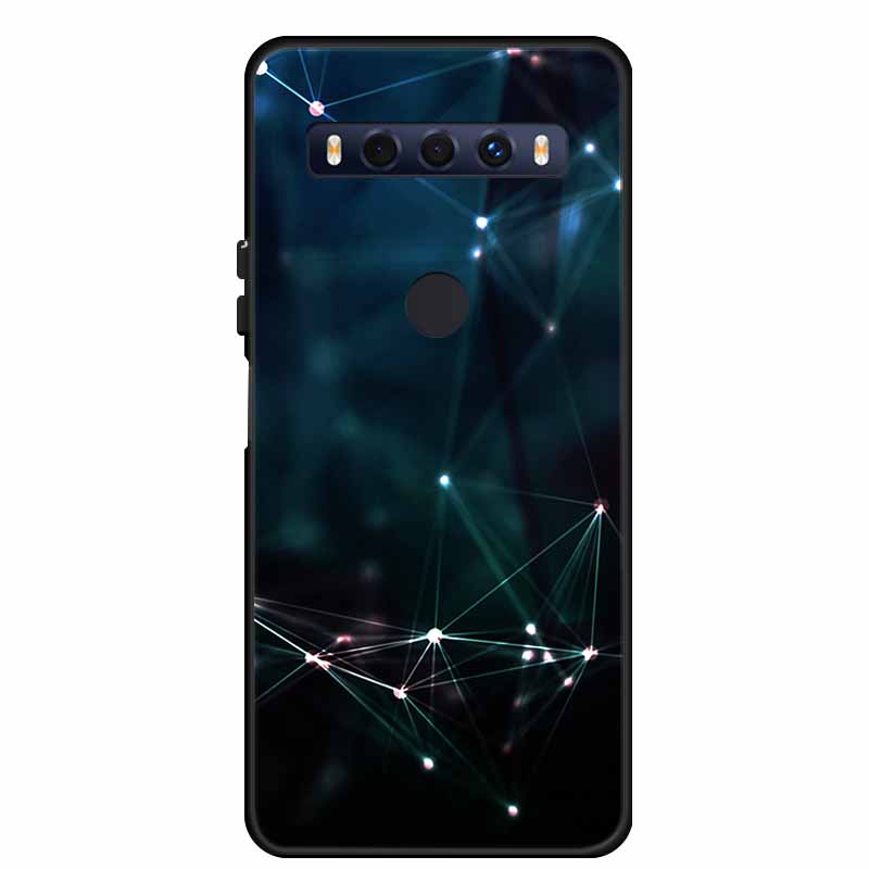 Для чехла TCL 10 SE 10SE Coque Черный ТПУ Силикон Мягкая задняя крышка Чехлы Для телефона TCL 10 SE 6.52" Funda Сумка Защитный чехол
