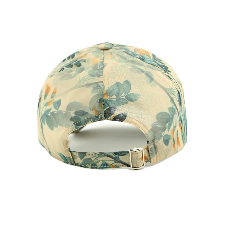 Женская бейсболка Весна Лето Уличная Защита от солнца Солнцезащитная шляпа С принтом
