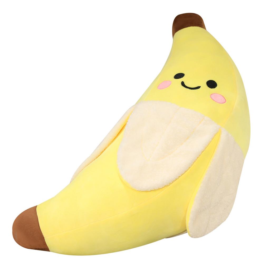 Креативная милая кукла-банан с выражением лица, плюшевая игрушка, большая кукла-банан, подушка для дома и дивана, кукла для девочки