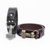 Ремень из цинкового сплава Quake Leather Belt Nightclub Mens Personality Fashion Belt