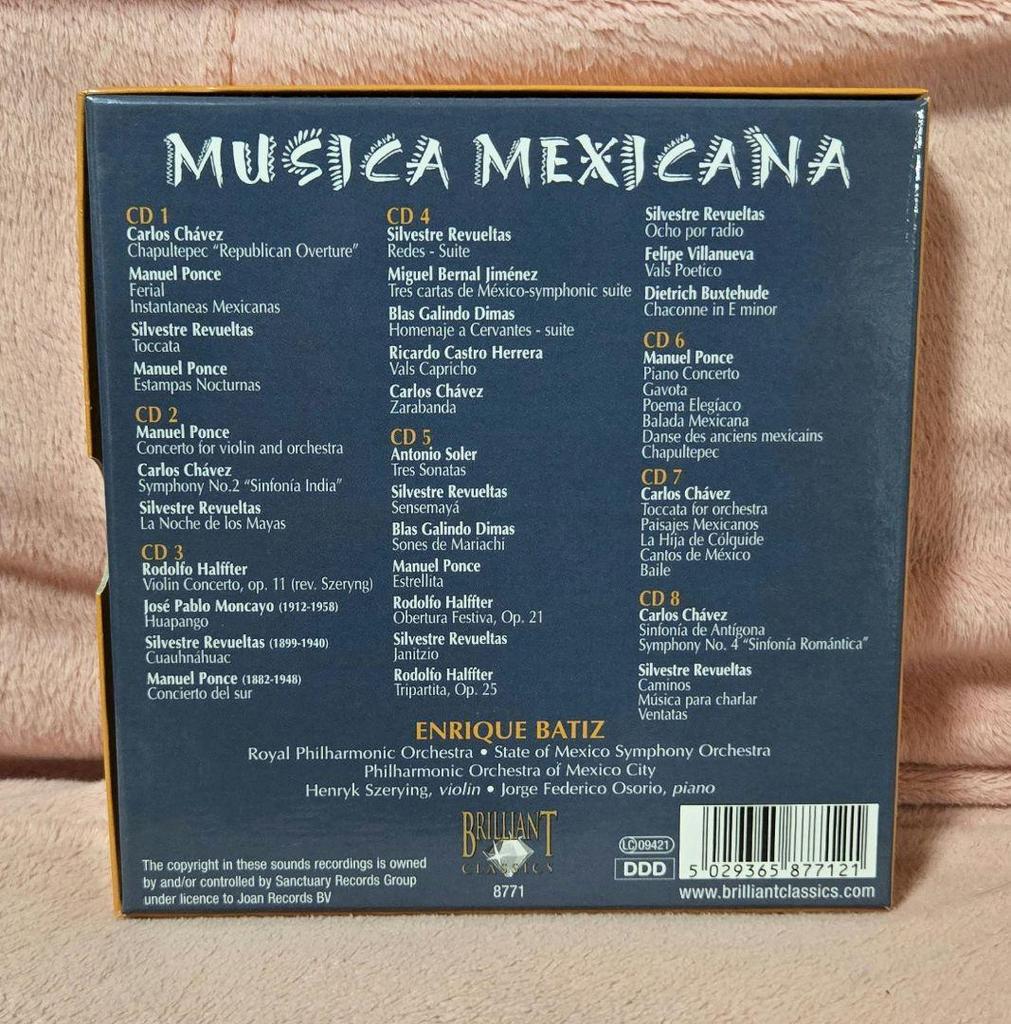 [USED] Final Price: Out of Print Batiz/Collection of Mexican Composers 8CD