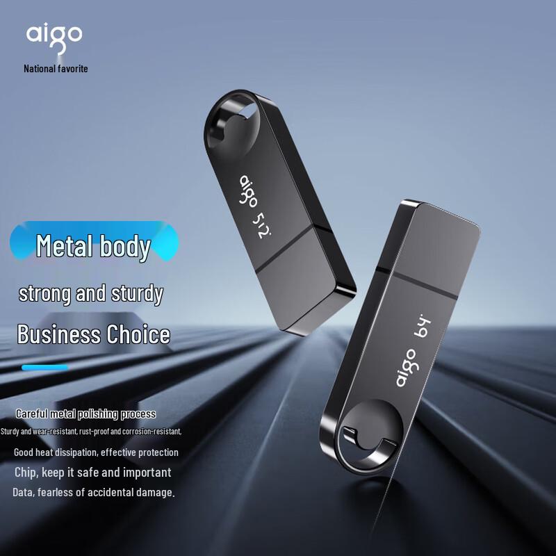 Aigo U336 128GB USB 3.2 Металлическая флеш-накопитель
