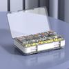 Monthly Pill Organizer Transparent Storage Box Food Grade BPA Free Large Capacity
