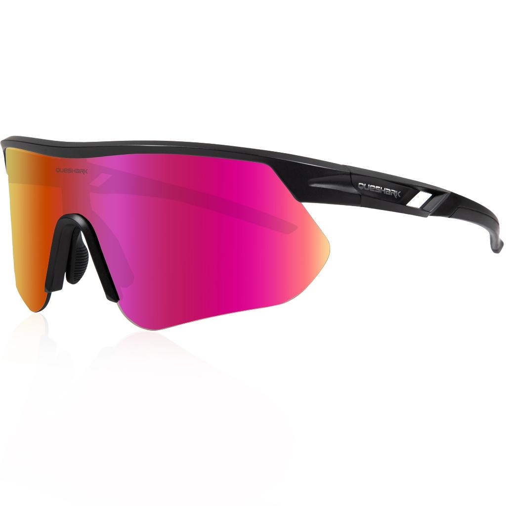 QUESHARK взрослые HD Clarity Линзы Полная защита от ультрафиолета UV400 и бликов Солнцезащитные очки для велоспорта Спортивные очки для горного велосипеда Очки для езды на шоссейном велосипеде