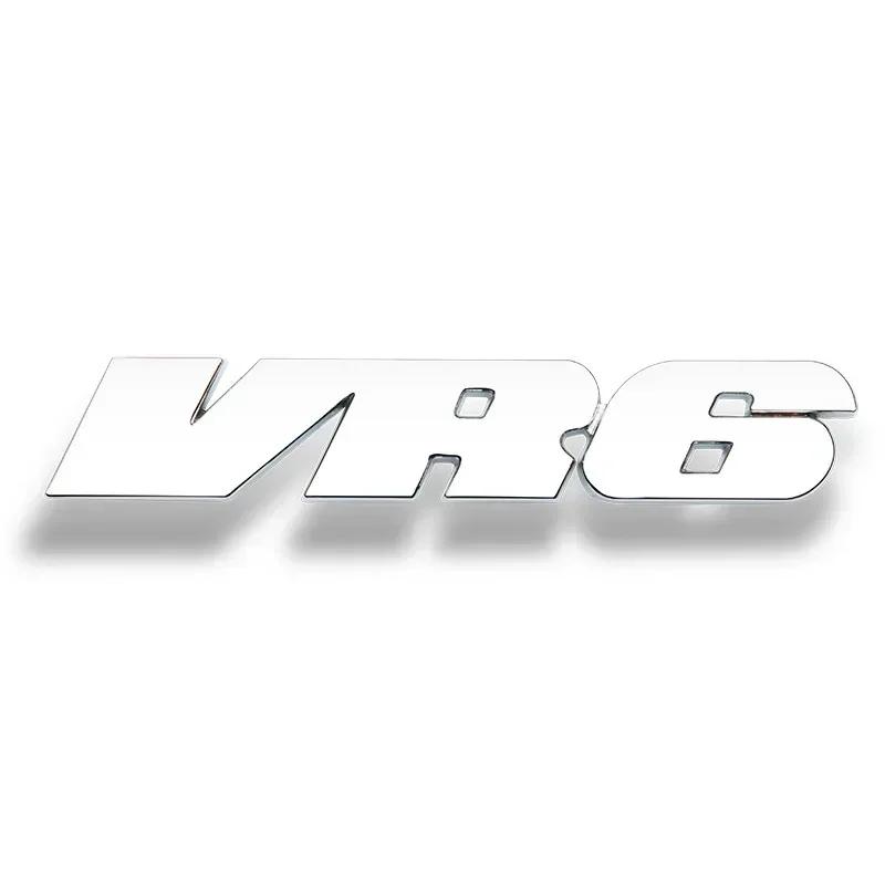 3D Metal VR6 Letters Logo Emblem Badge Sticker Decals For Volkswagen VW Polo Golf Jetta Passat B6 Magotan Car Accessories zf0