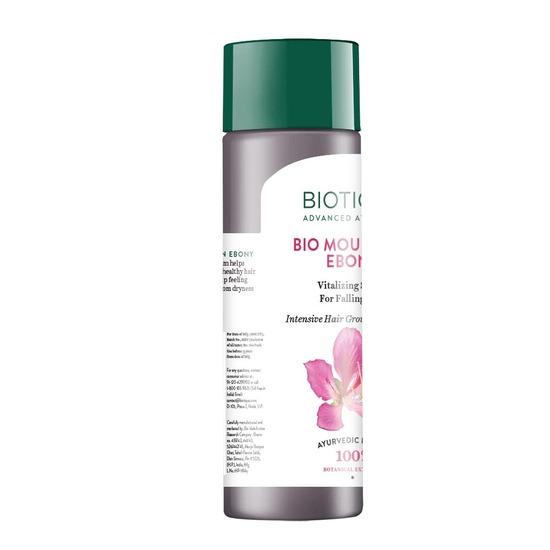 Biotique Оживляющая сыворотка Mountain Ebony | Предотвращает выпадение волос и успокаивает кожу головы | Подходит для всех типов кожи | 120 мл