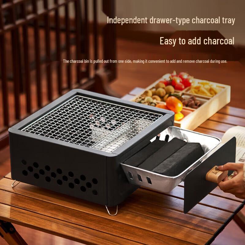Suncojia Portable Charcoal Grill