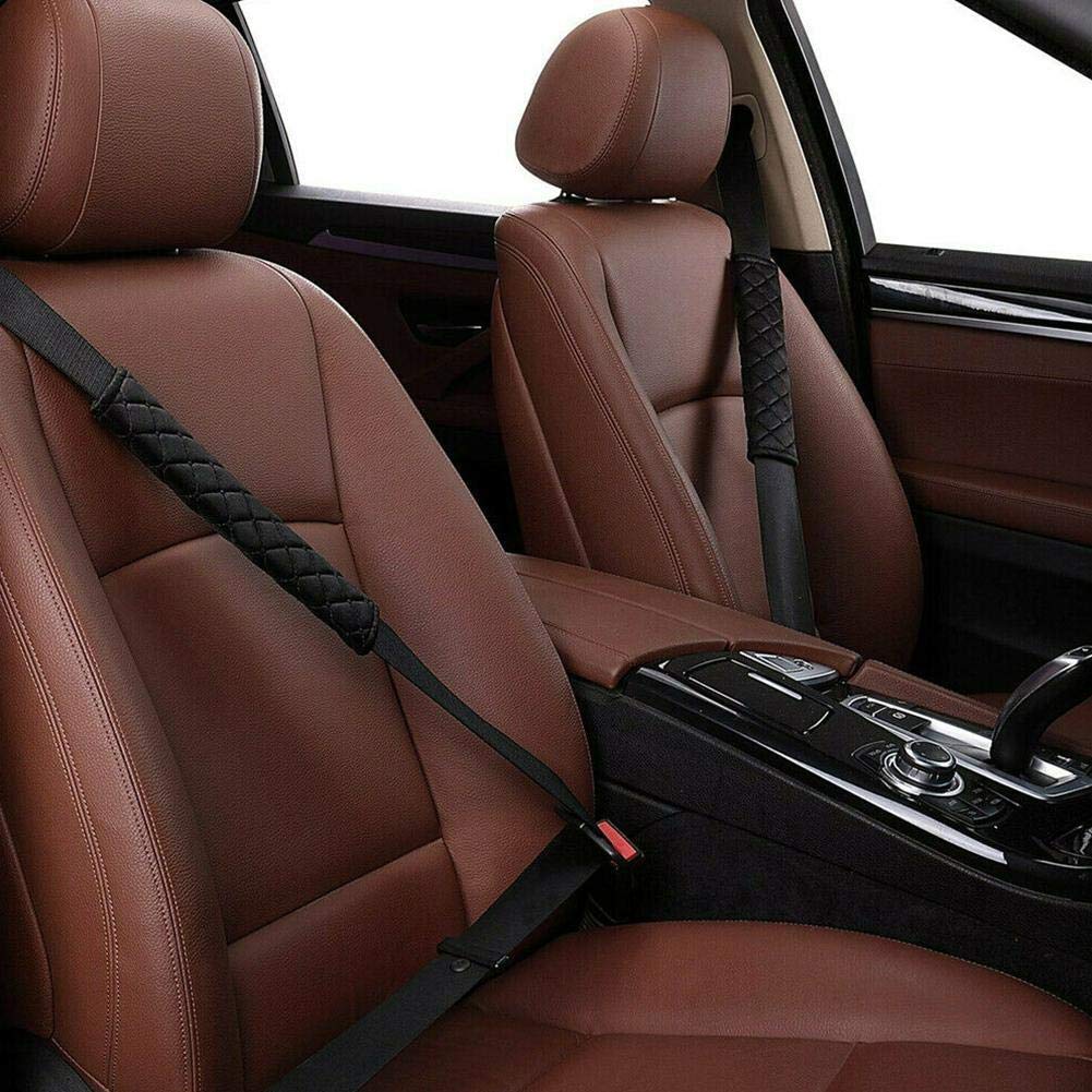 YFFSFDC Seat Belt Cover Seat Belt Pad Car Accessories Easy Installation Soft Comfortable Shoulder