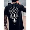 New Streetwear T Shirt Y2k Gothic 3D Print Totems Graphic Oversized TShirt Mens Womens Harajuku Round Neck Short Sleeve Tops